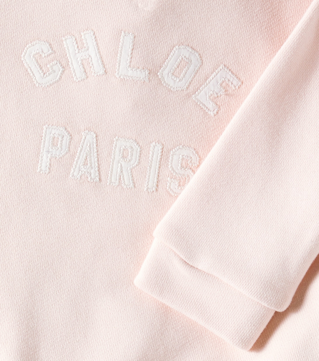 Baby - Felpa in cotone con logo | Chloé Kids