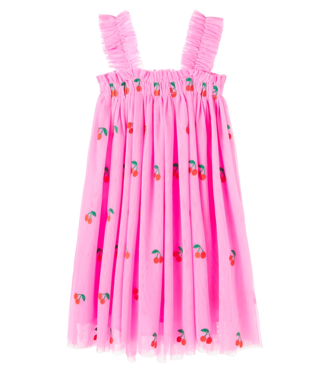 Besticktes Kleid aus Tüll | Stella McCartney Kids