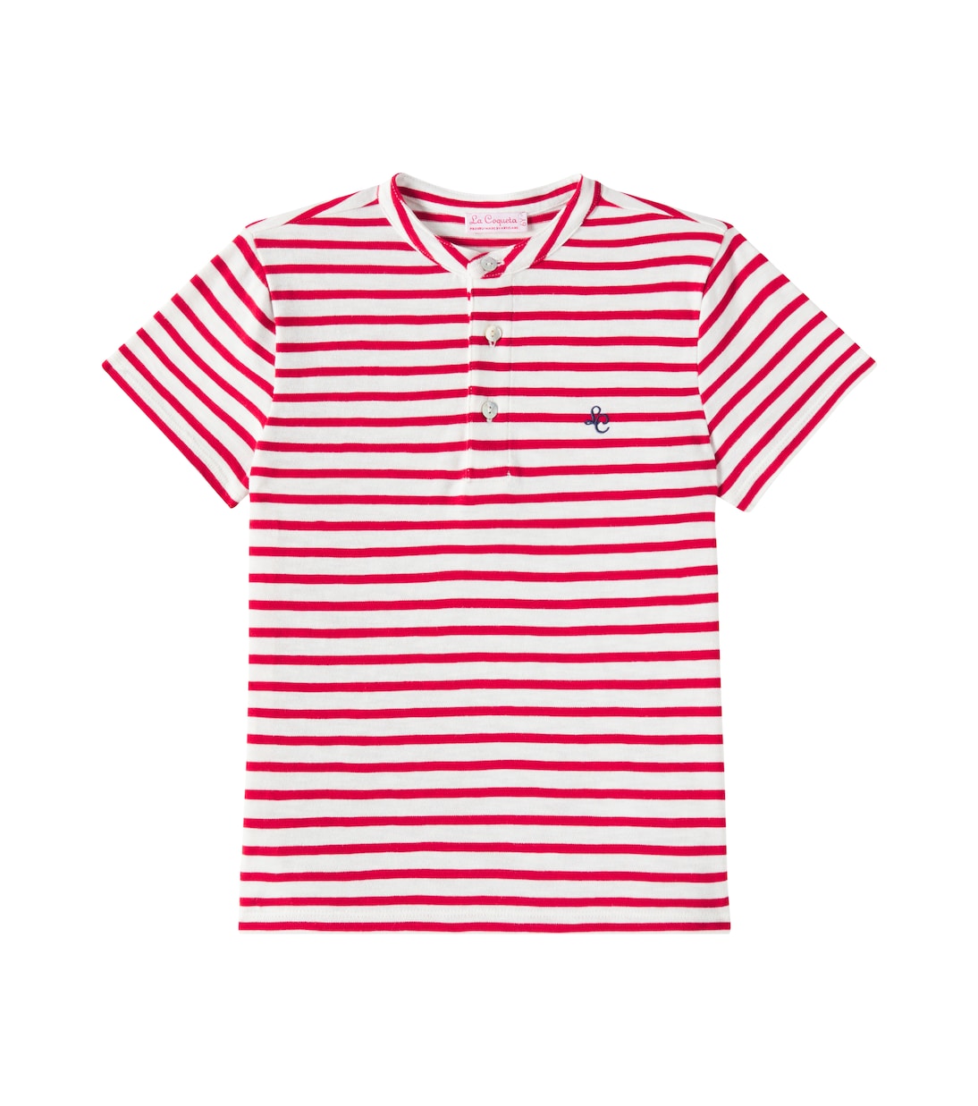 Polo Alcon in cotone a righe | La Coqueta