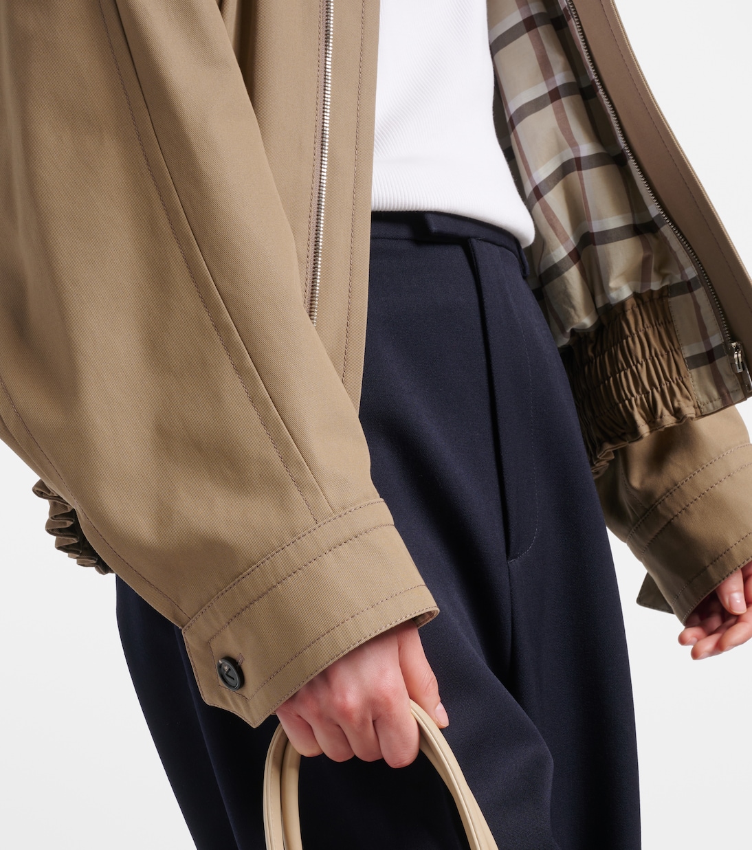 Chaqueta de sarga de algodón | Bottega Veneta