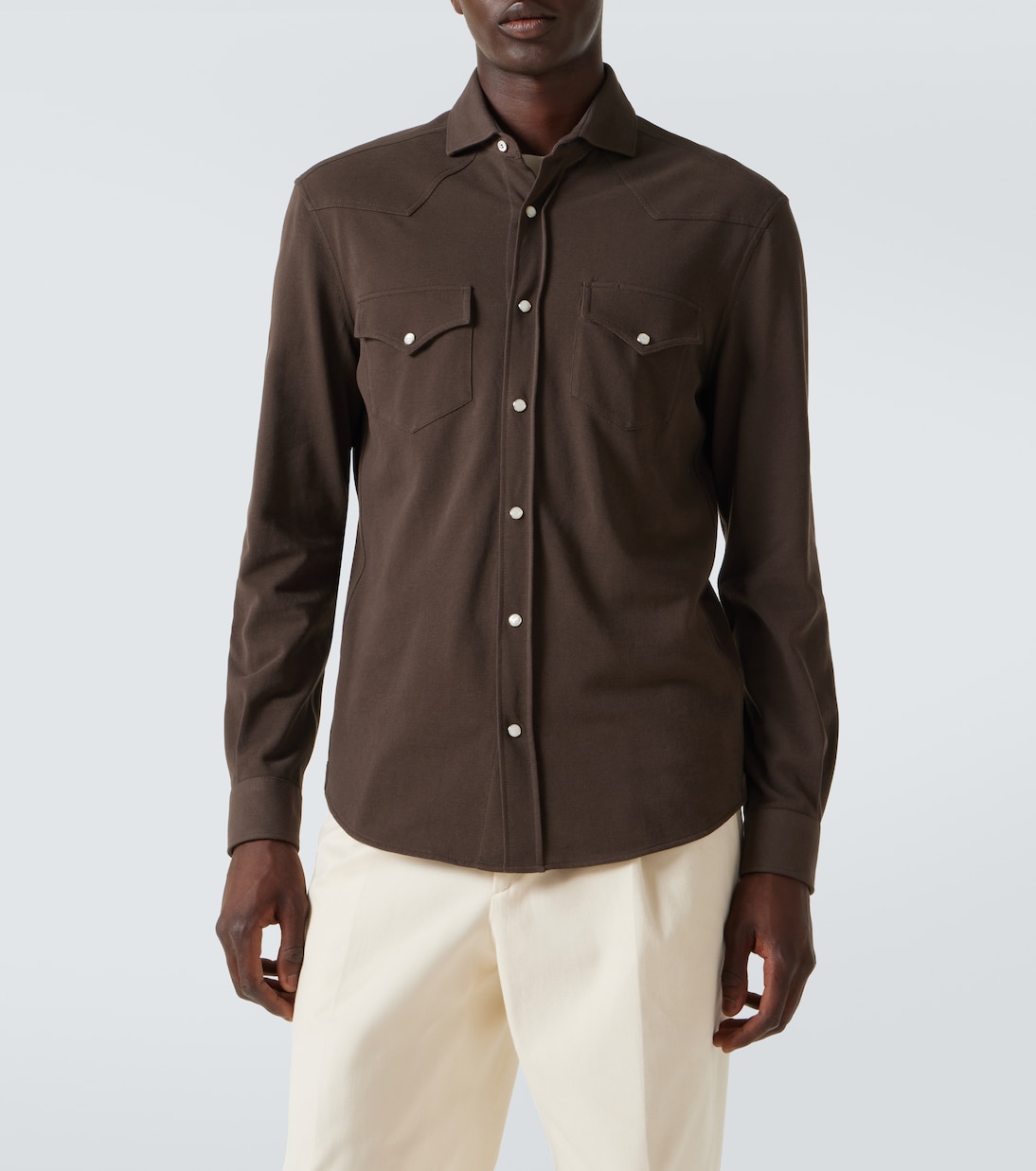 Hemd aus Baumwolle | Brunello Cucinelli