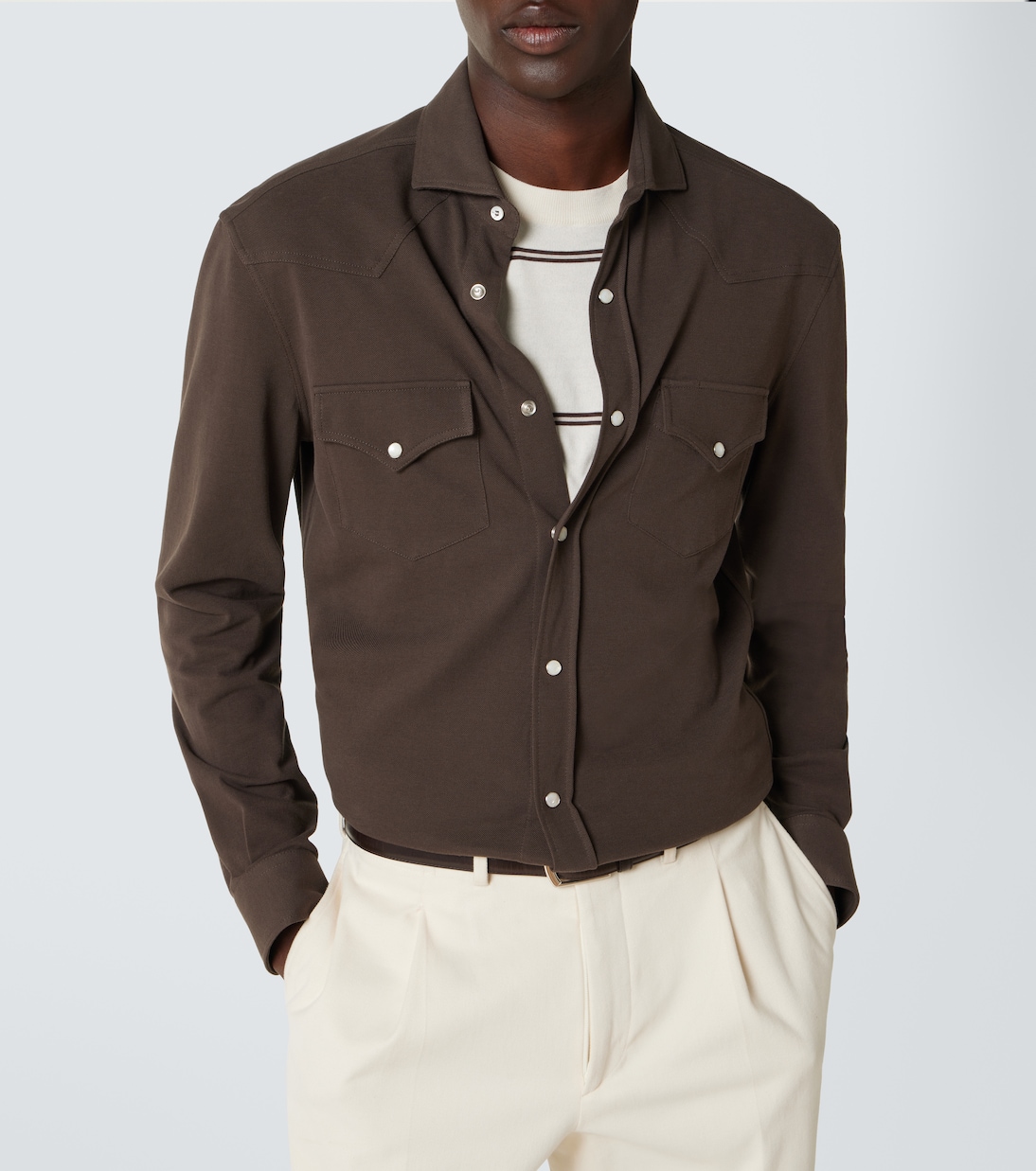 Hemd aus Baumwolle | Brunello Cucinelli