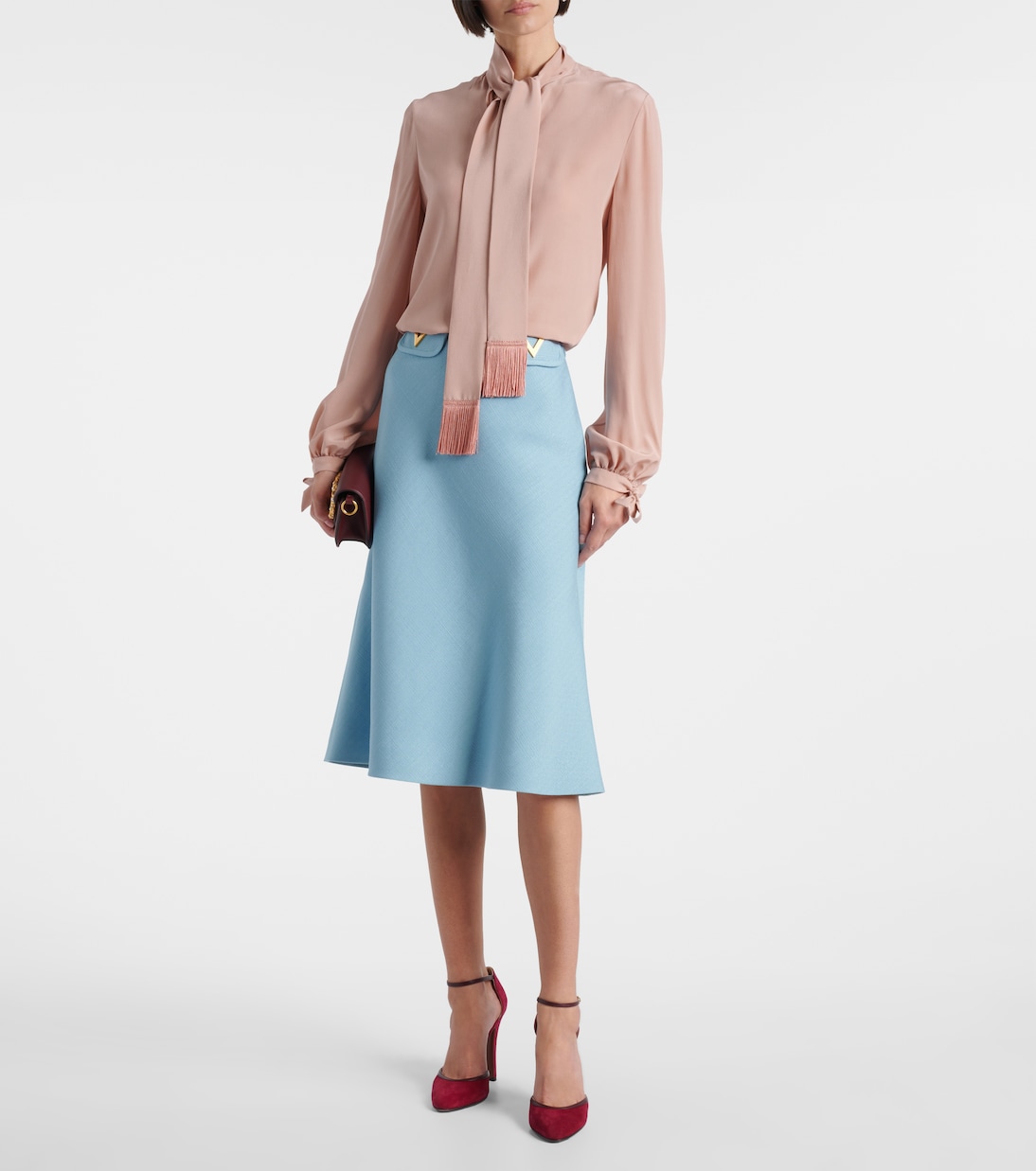 Falda midi | Valentino
