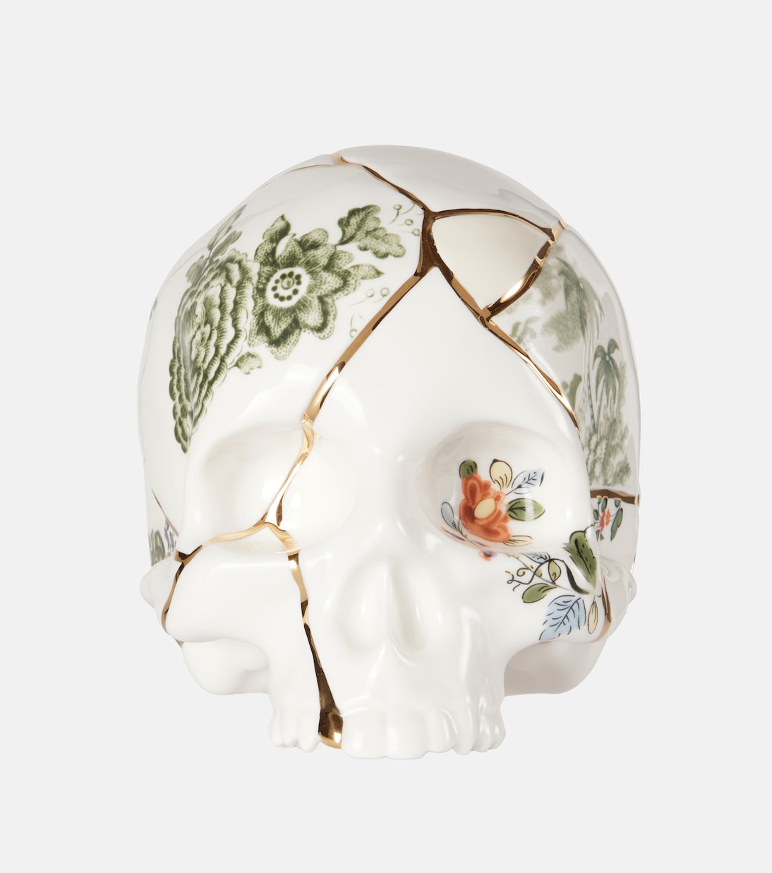 Kintsugi skull decorative object by Marcantonio Raimondi Malerba | Seletti