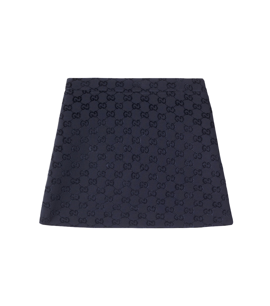 GG faux leather-trimmed skirt | Gucci Kids