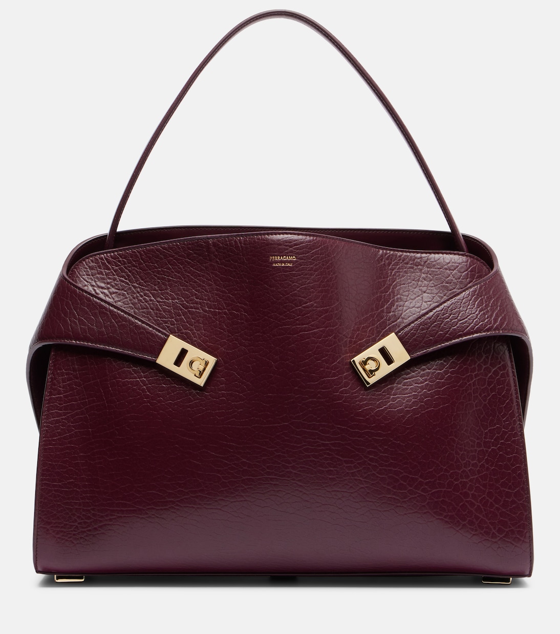 Tote Bag Hug Large aus Leder | Ferragamo