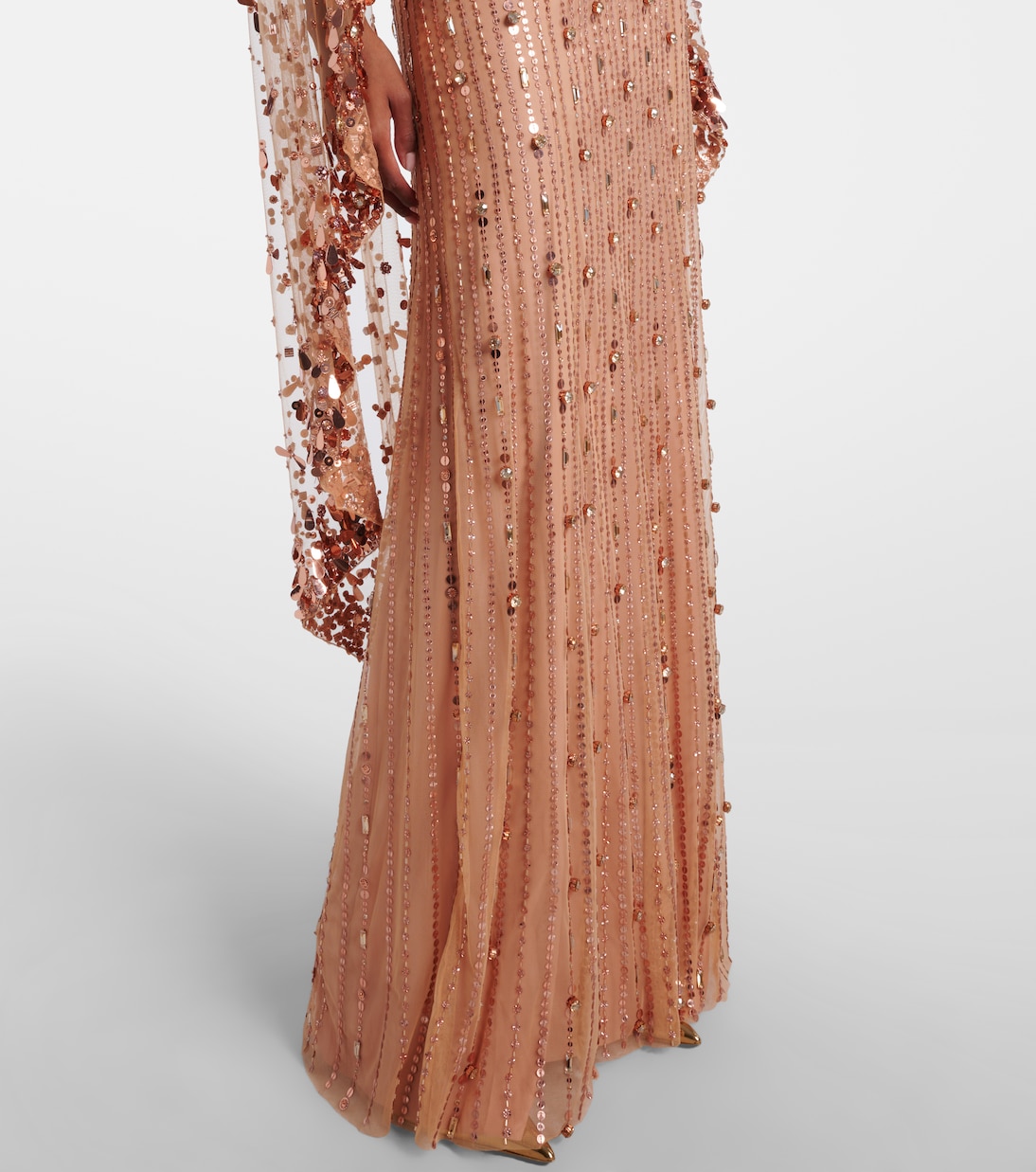 Blaize caped embellished gown | Jenny Packham