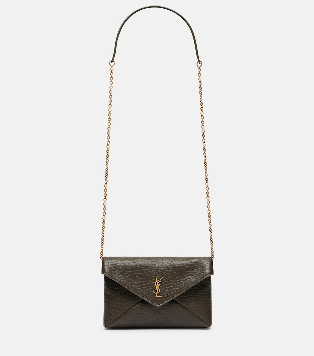 Cassandre Mini leather shoulder bag | Saint Laurent