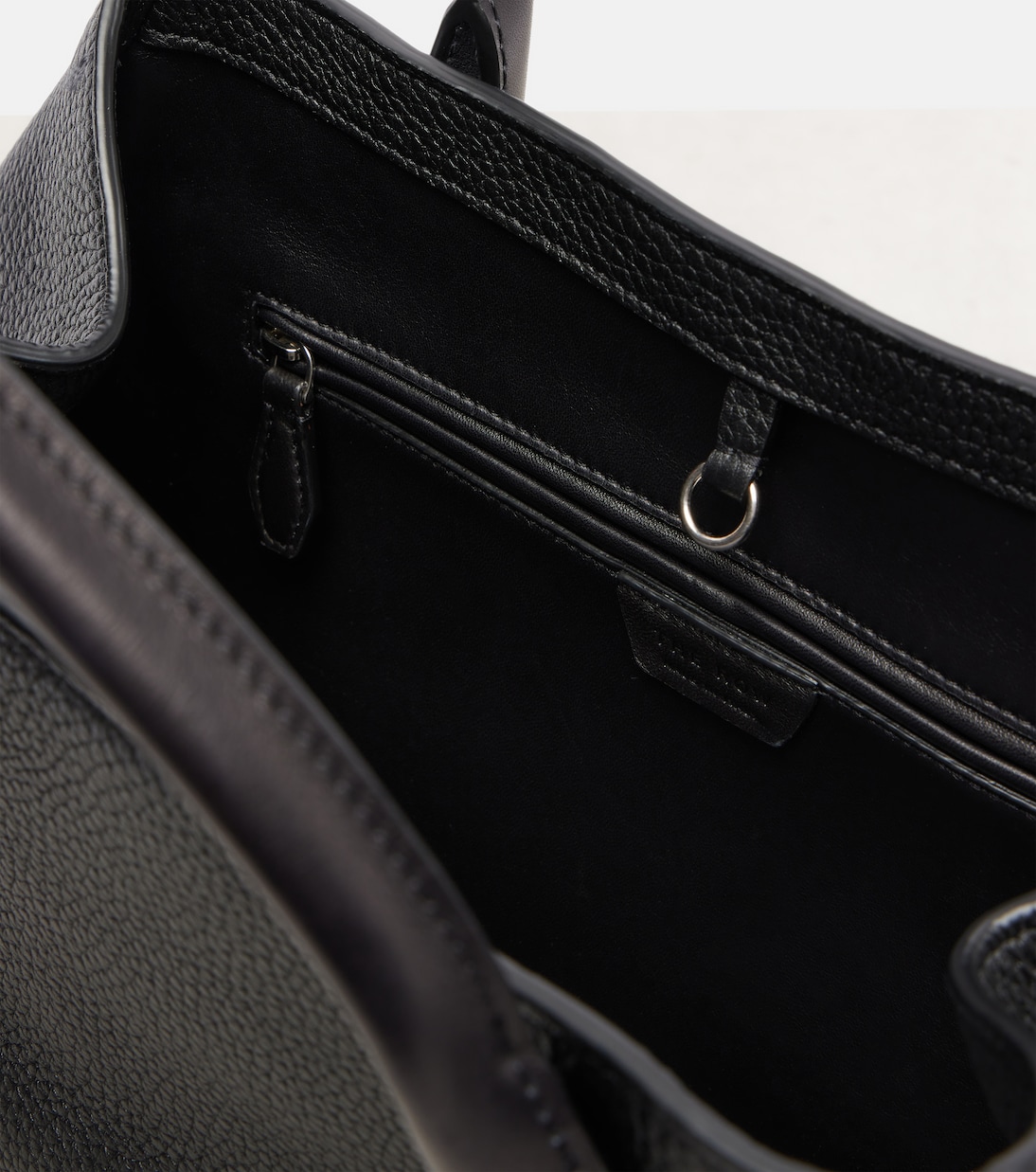 Alger Medium leather shoulder bag | The Row