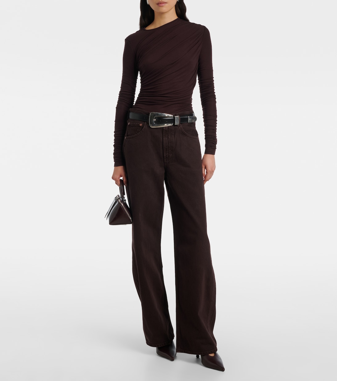 Low Curve wide-leg jeans | Agolde