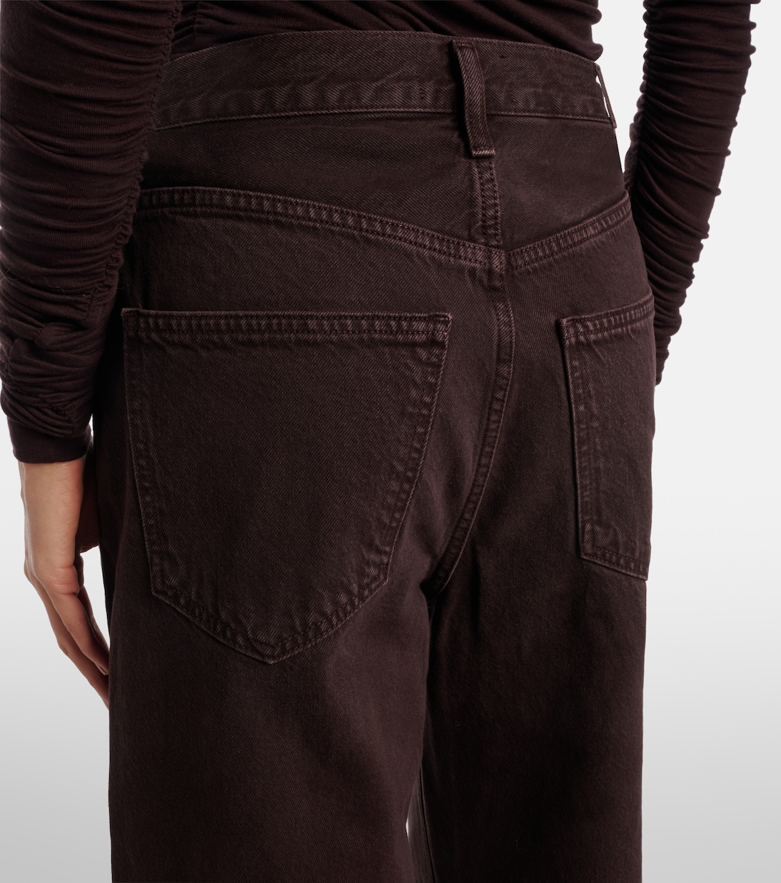 Low Curve wide-leg jeans | Agolde