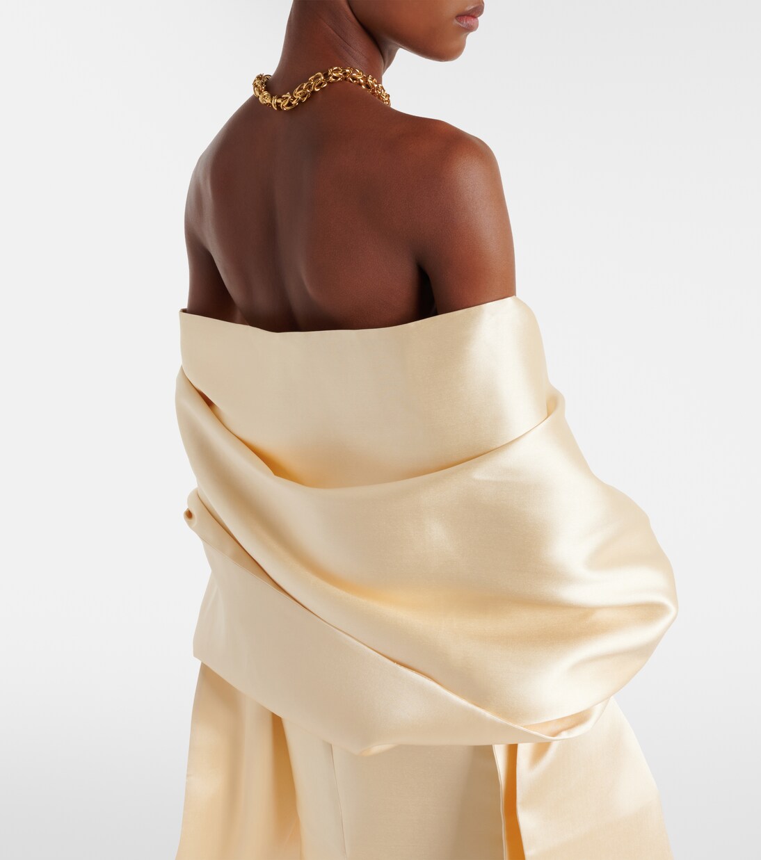 Renee caped gown | Solace London