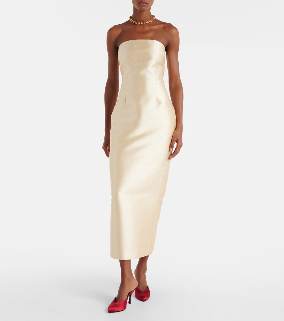 Renee caped gown | Solace London