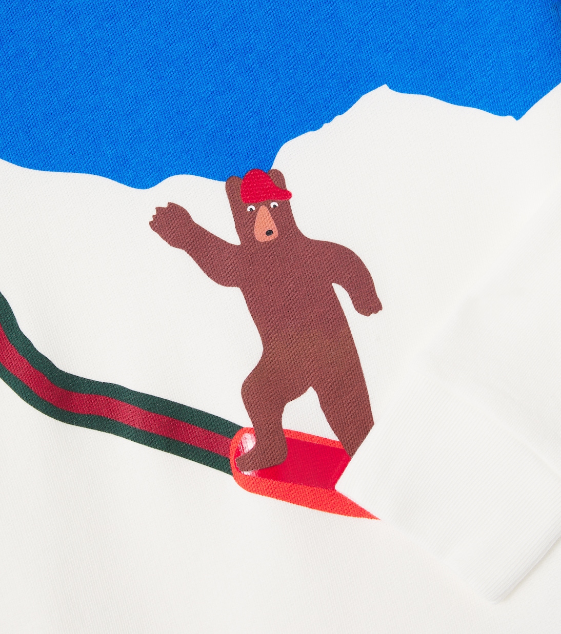 x Euan Roberts cotton jersey sweatshirt | Gucci Kids