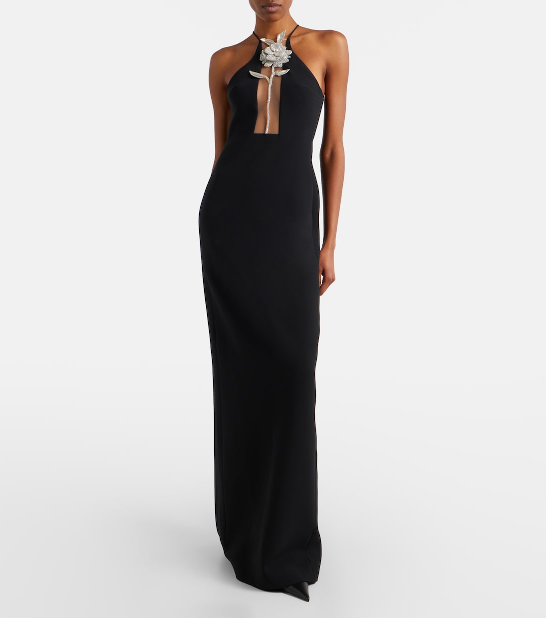 Embellished halterneck gown | David Koma