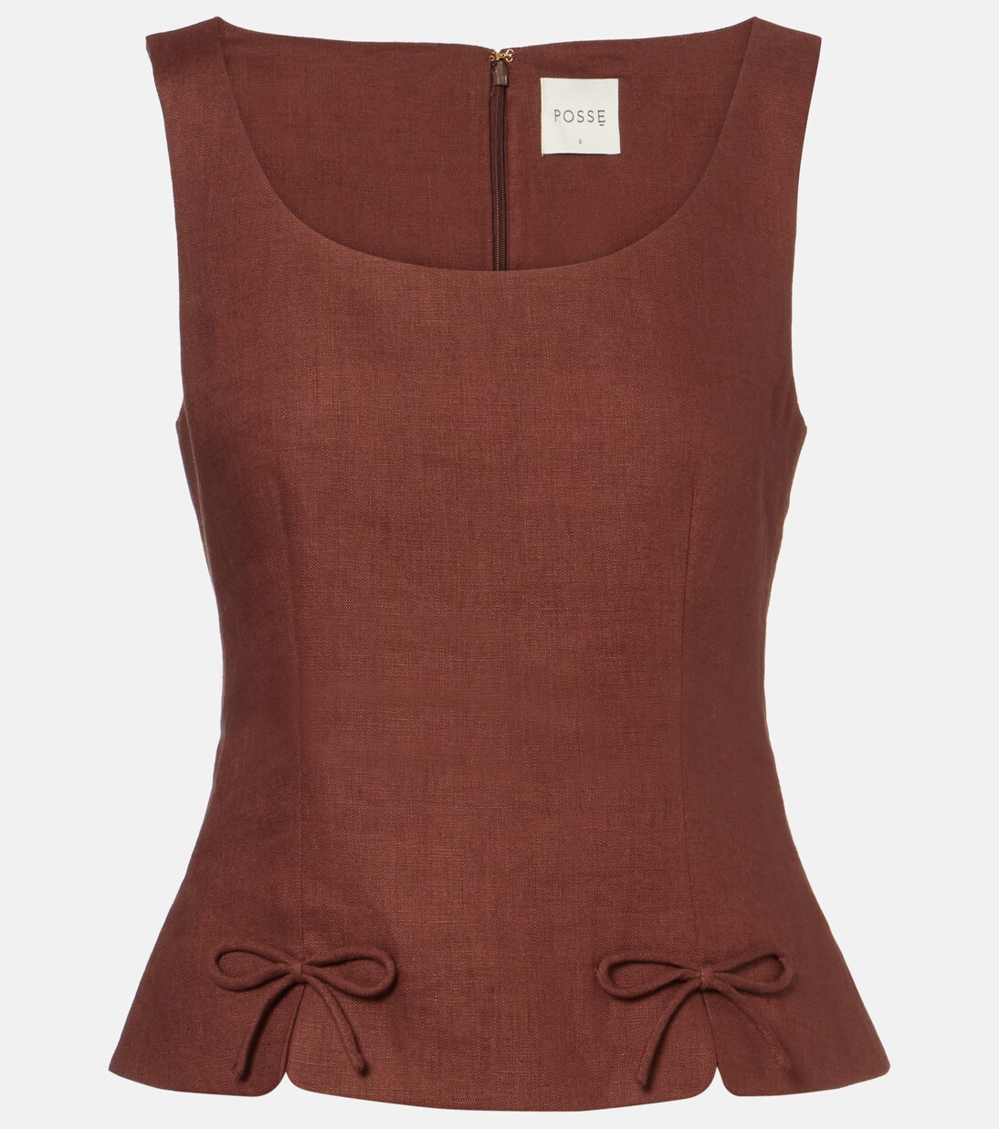 Sabine linen top | Posse