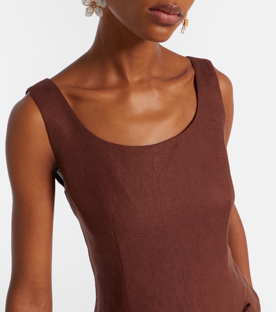 Sabine linen top | Posse