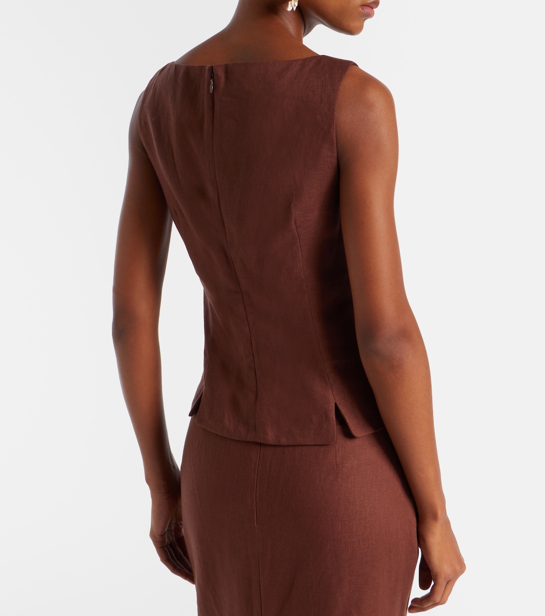 Sabine linen top | Posse