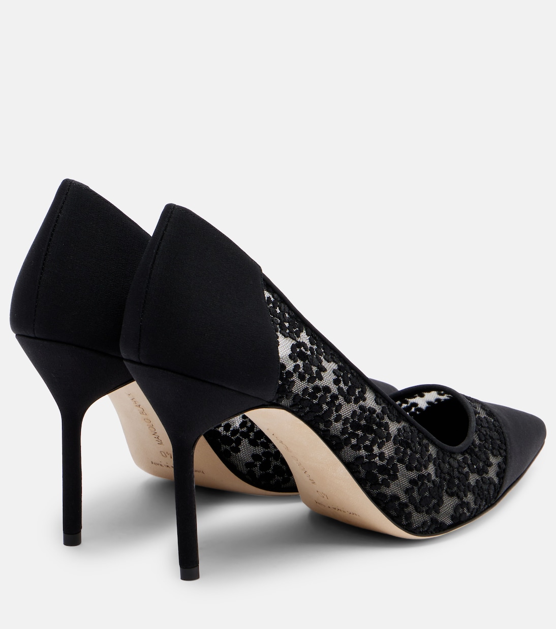 Capcour 90 lace pumps | Manolo Blahnik