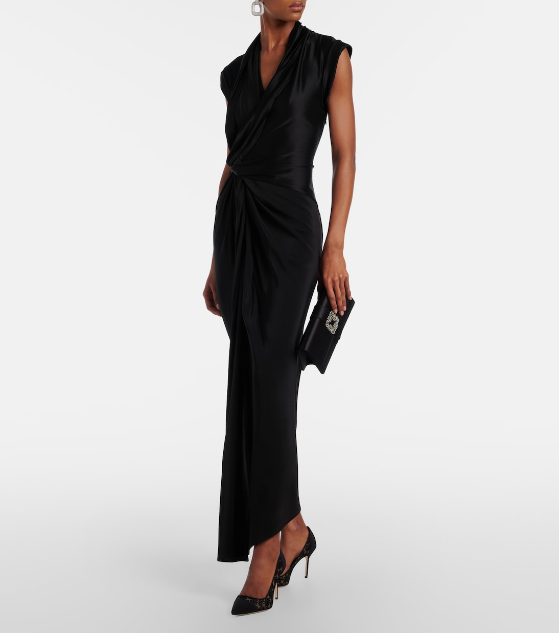 Capcour 90 lace pumps | Manolo Blahnik