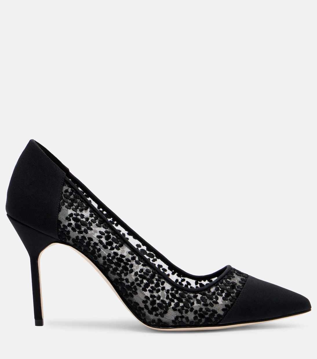 Capcour 90 lace pumps | Manolo Blahnik