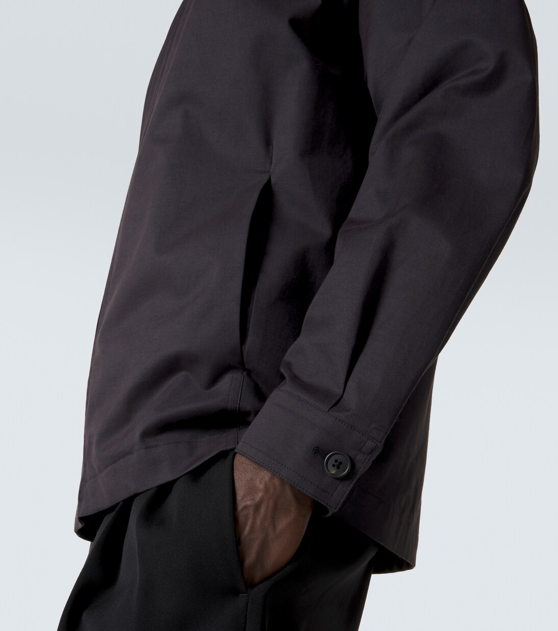 Primo cotton and cashmere-blend jacket | The Row