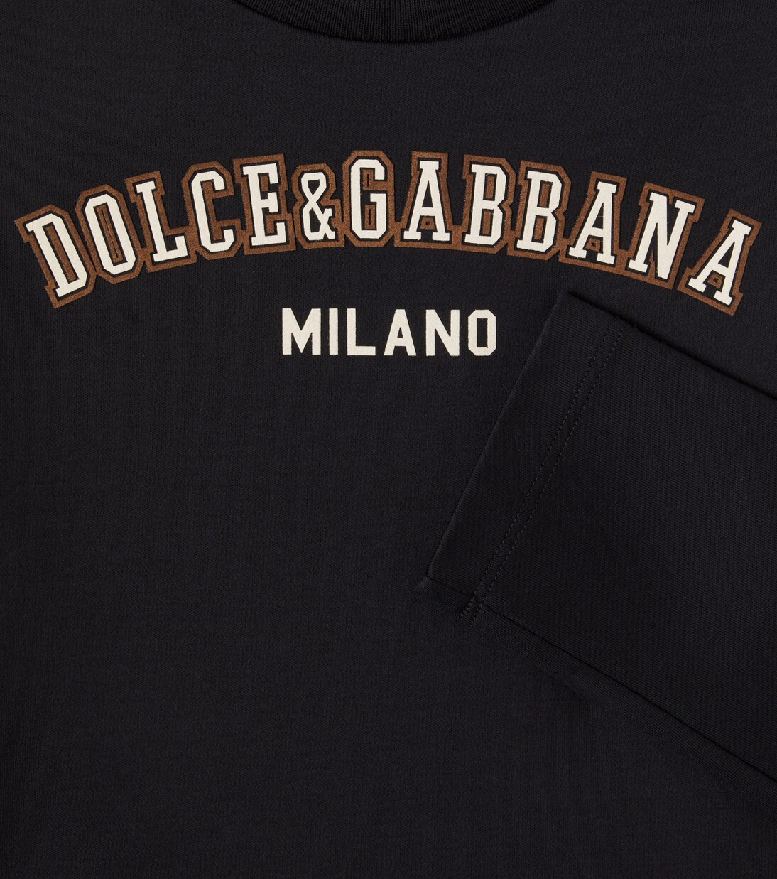 Logo leopard-print cotton dress | Dolce&Gabbana Kids