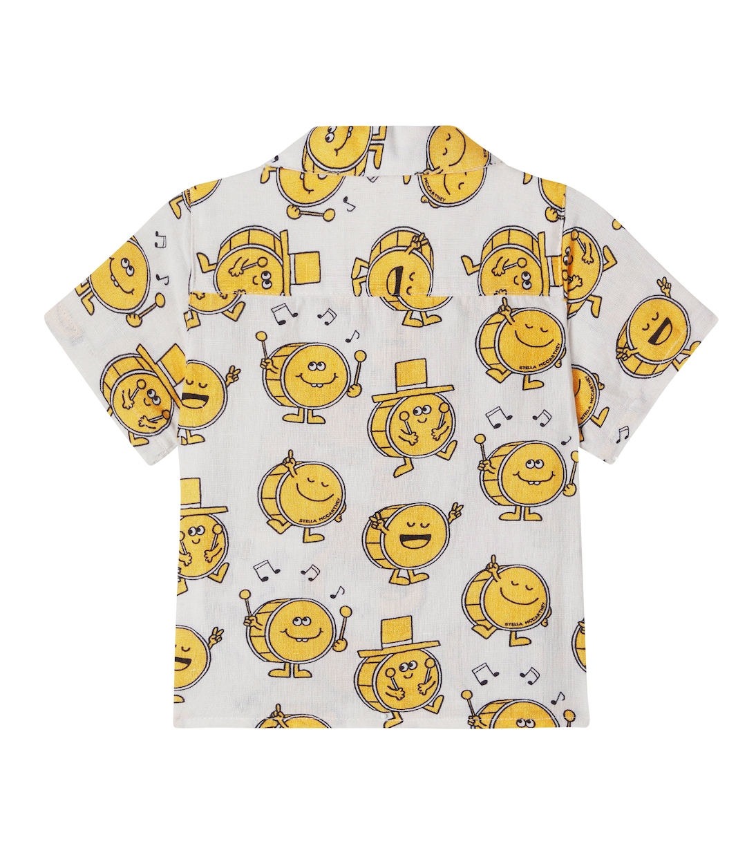 Baby printed cotton and linen shirt | Stella McCartney Kids