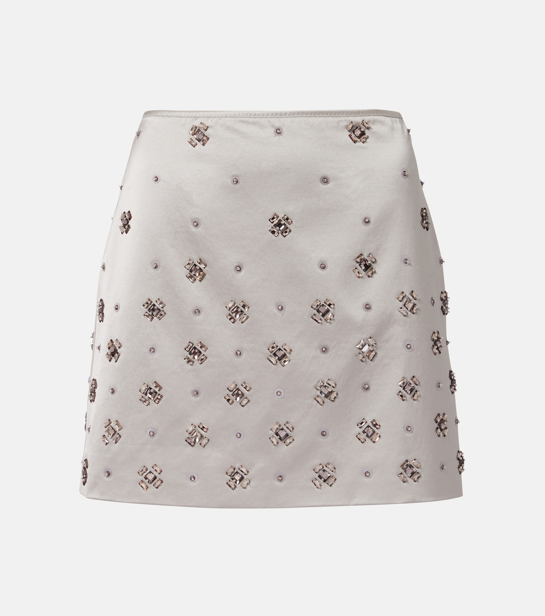 Olenna embellished cotton-blend miniskirt | Veronica Beard