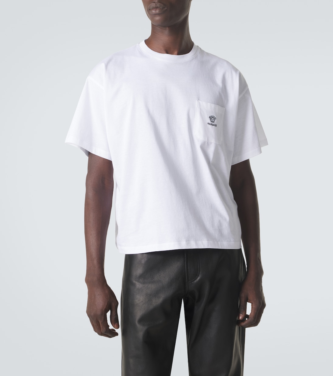 Medusa cotton jersey T-shirt | Versace