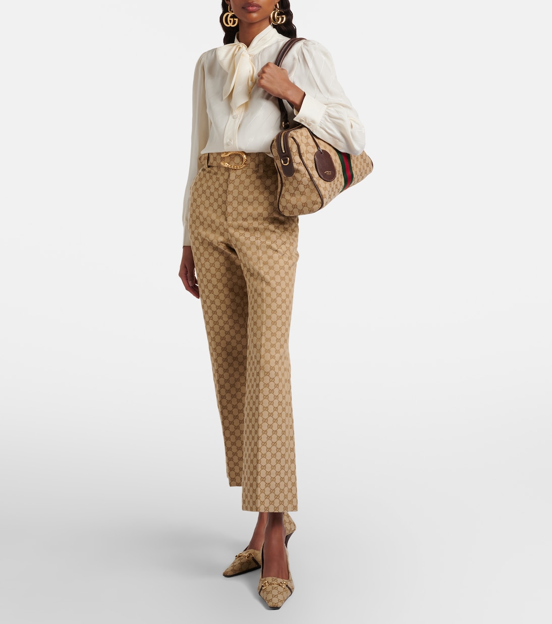 Gucci Borsetto GG Canvas Large duffel bag | Gucci