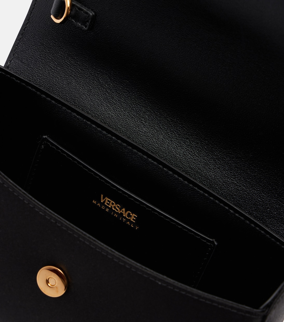 La Medusa Mini satin top-handle bag | Versace