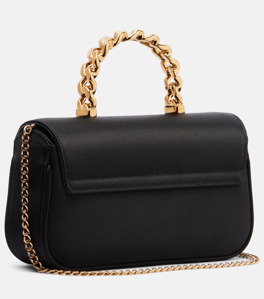 La Medusa Mini satin top-handle bag | Versace