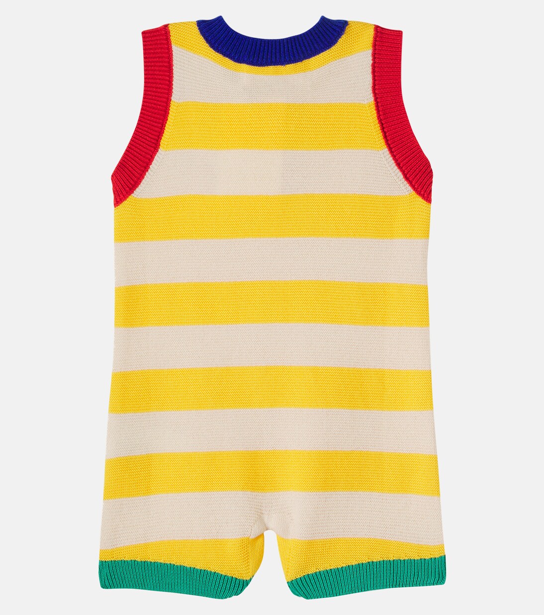 Baby BC striped cotton playsuit | Bobo Choses