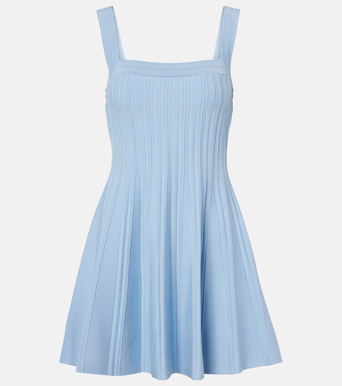 Indie ribbed-knit minidress | Simkhai