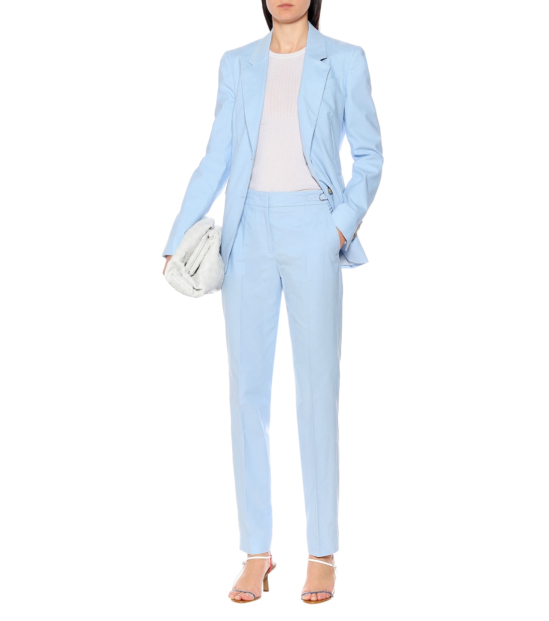 Isabel mid-rise slim corduroy pants | Gabriela Hearst