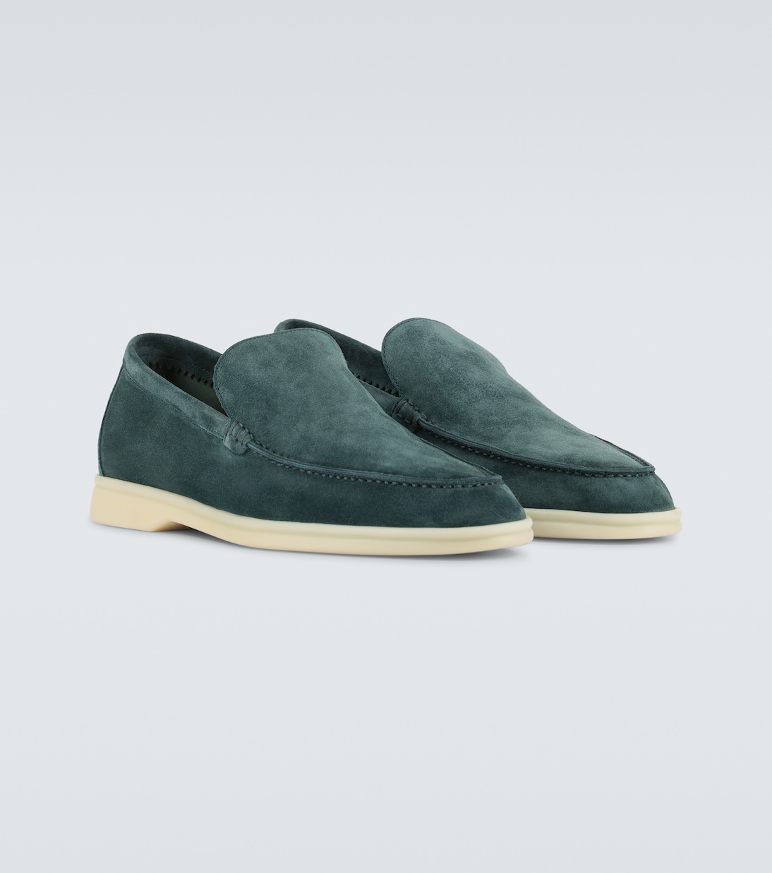 Slip-Ons Summer Walk aus Veloursleder | Loro Piana