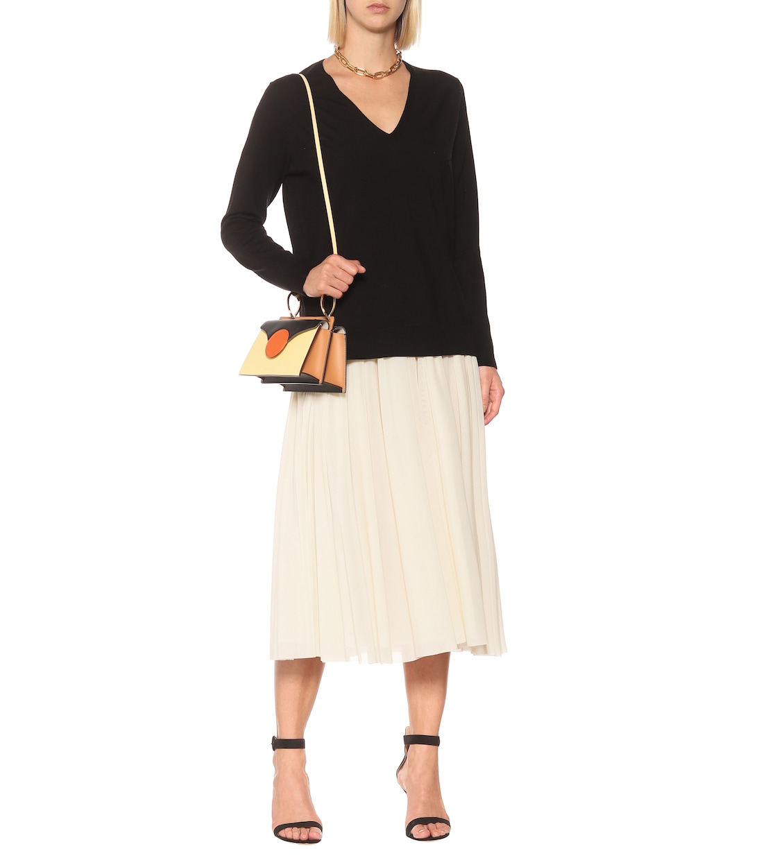 Pullover Bodycon Ease in lana e seta | Dorothee Schumacher