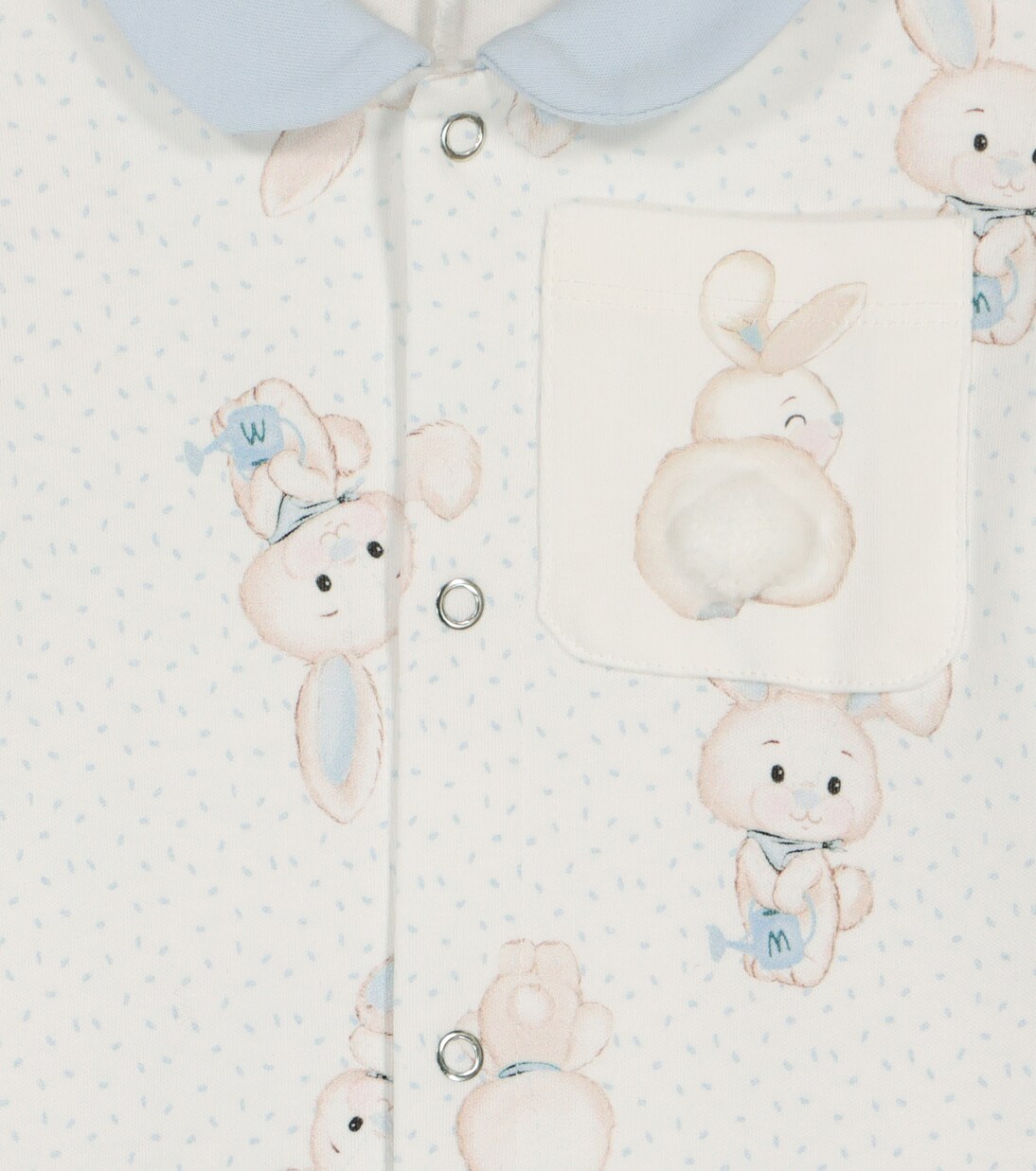 Bébé – Grenouillère imprimée en coton | Monnalisa