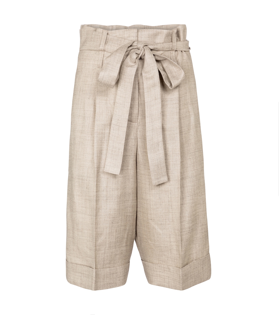 Judy wool, silk and linen shorts | Gabriela Hearst
