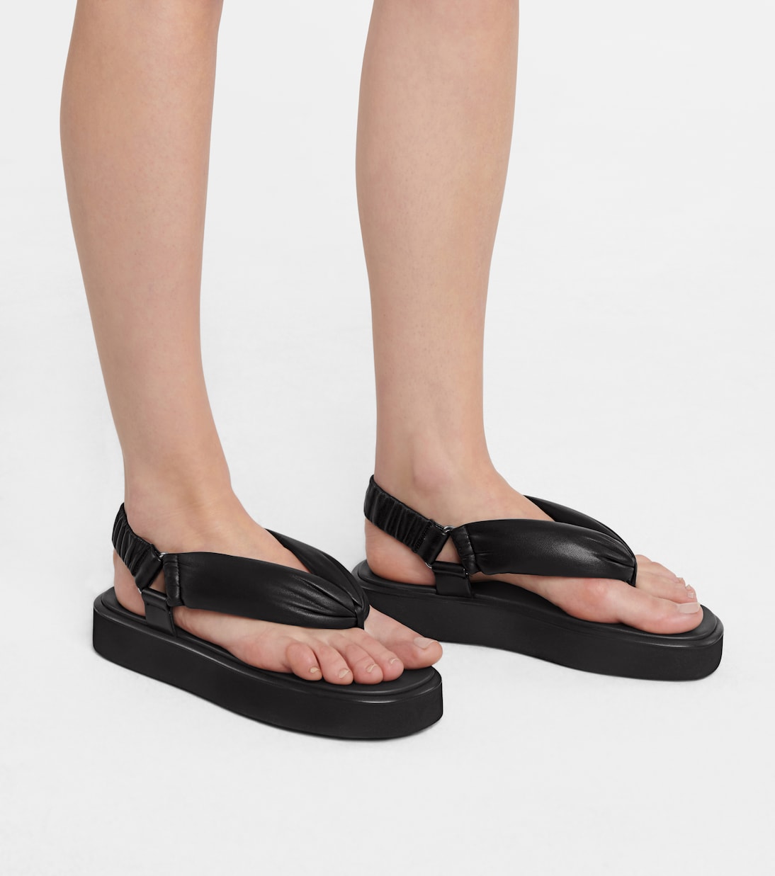 Sandalen aus Leder | Miu Miu