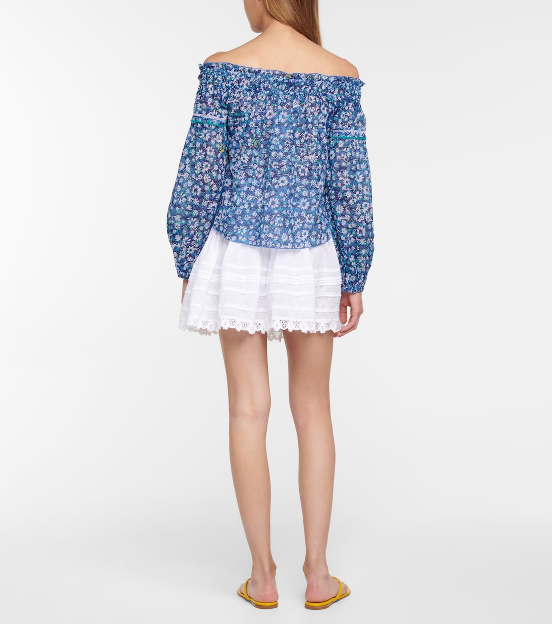 Clara floral blouse | Poupette St Barth