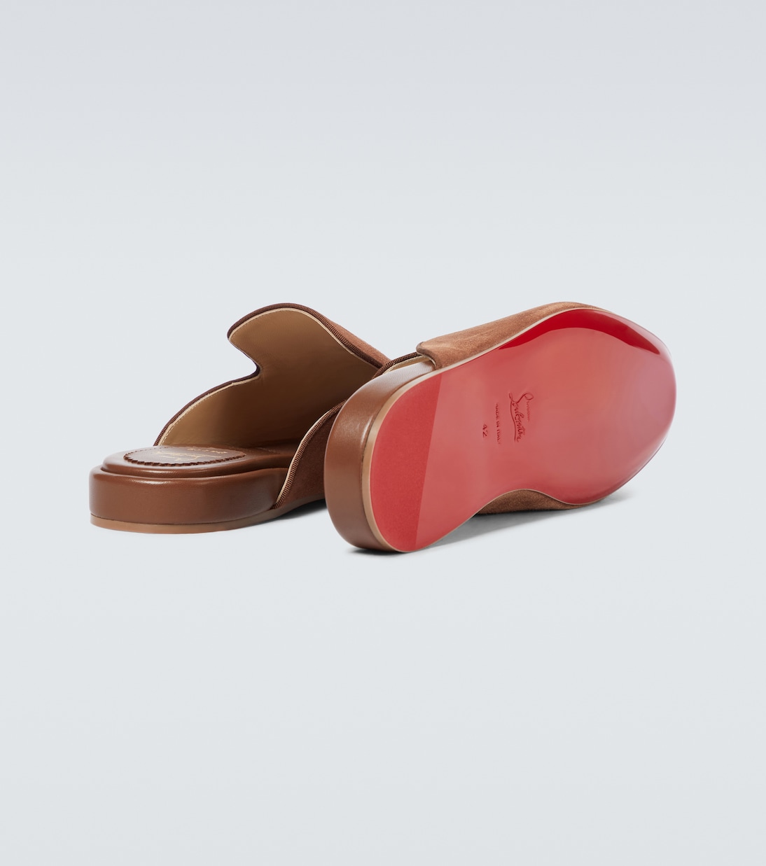 Navy Coolito Flat mules | Christian Louboutin