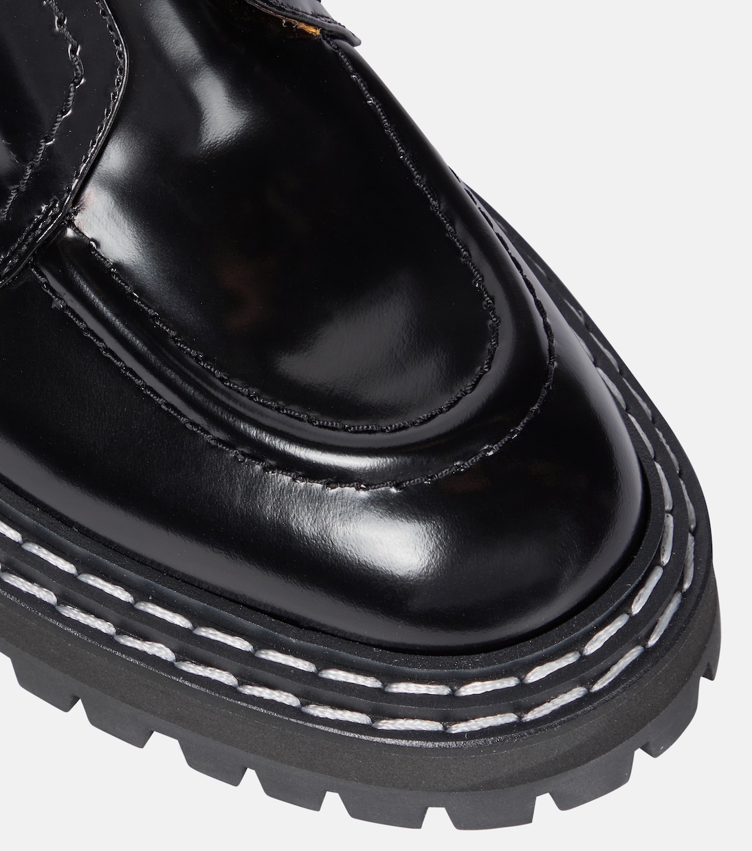 Bottines motardes en cuir | Proenza Schouler