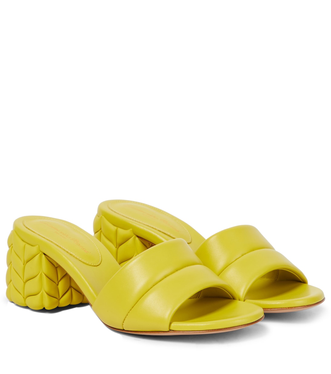 Mules Florea en cuir | Gianvito Rossi