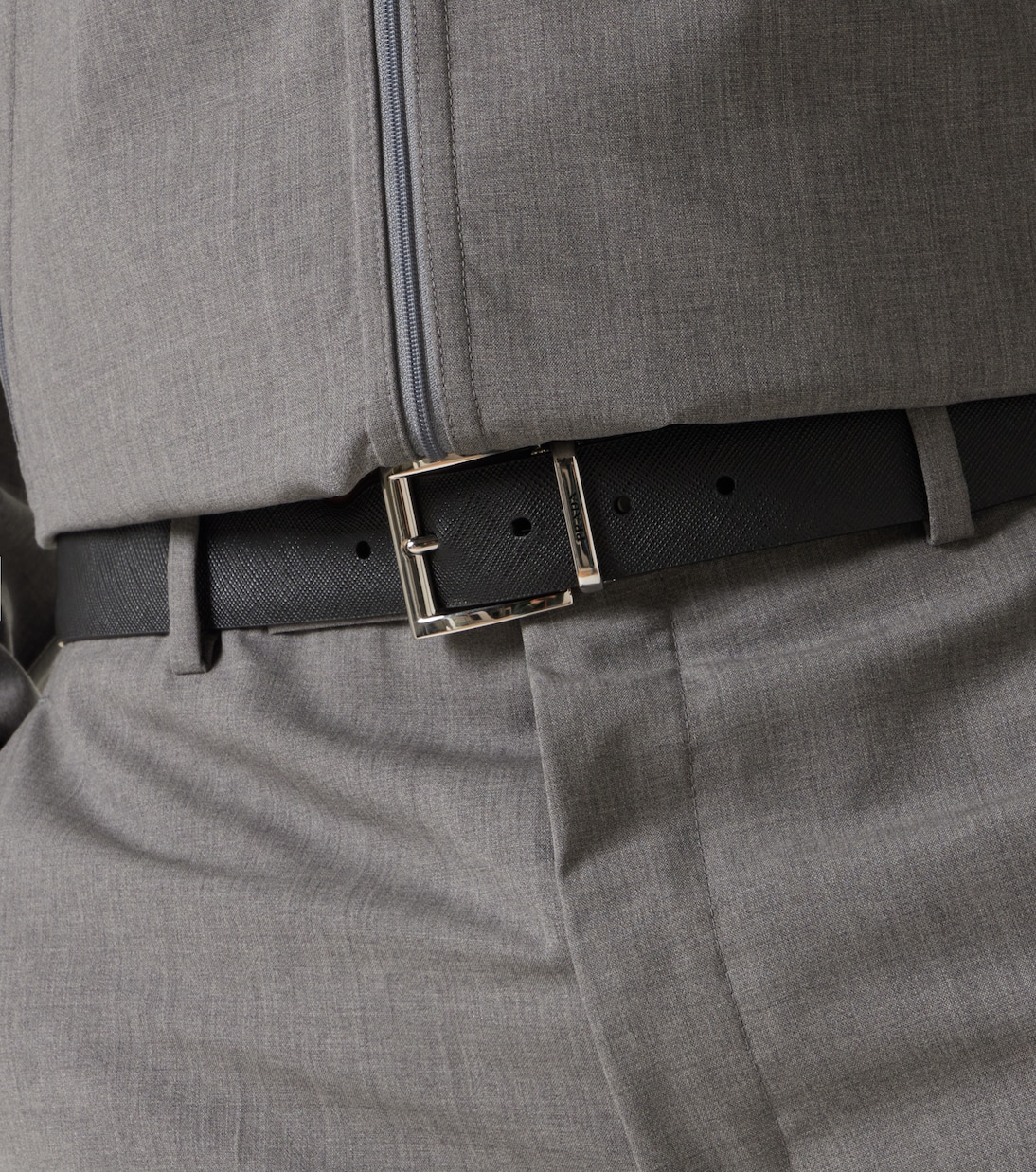 Saffiano leather belt | Prada