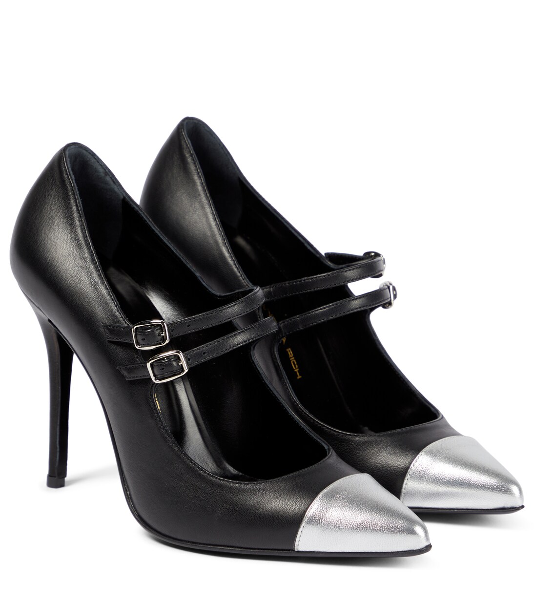 Pumps aus Leder | Alessandra Rich
