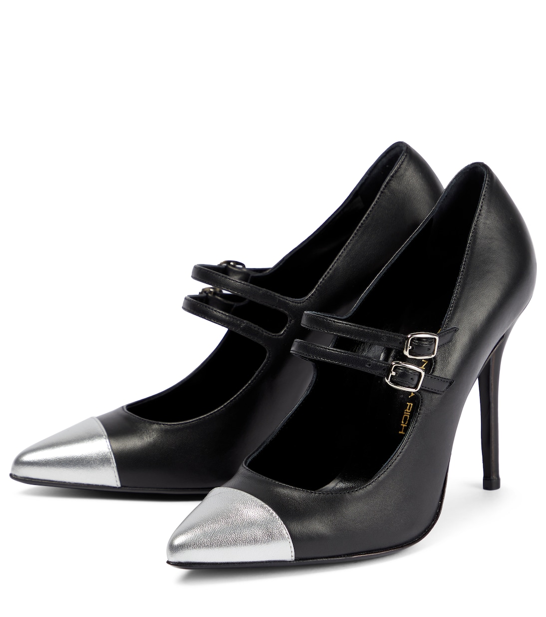 Pumps aus Leder | Alessandra Rich