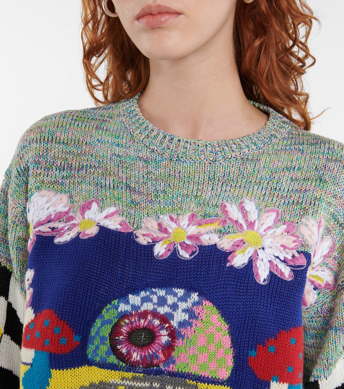 Jersey en jacquard de algodón | Stella McCartney