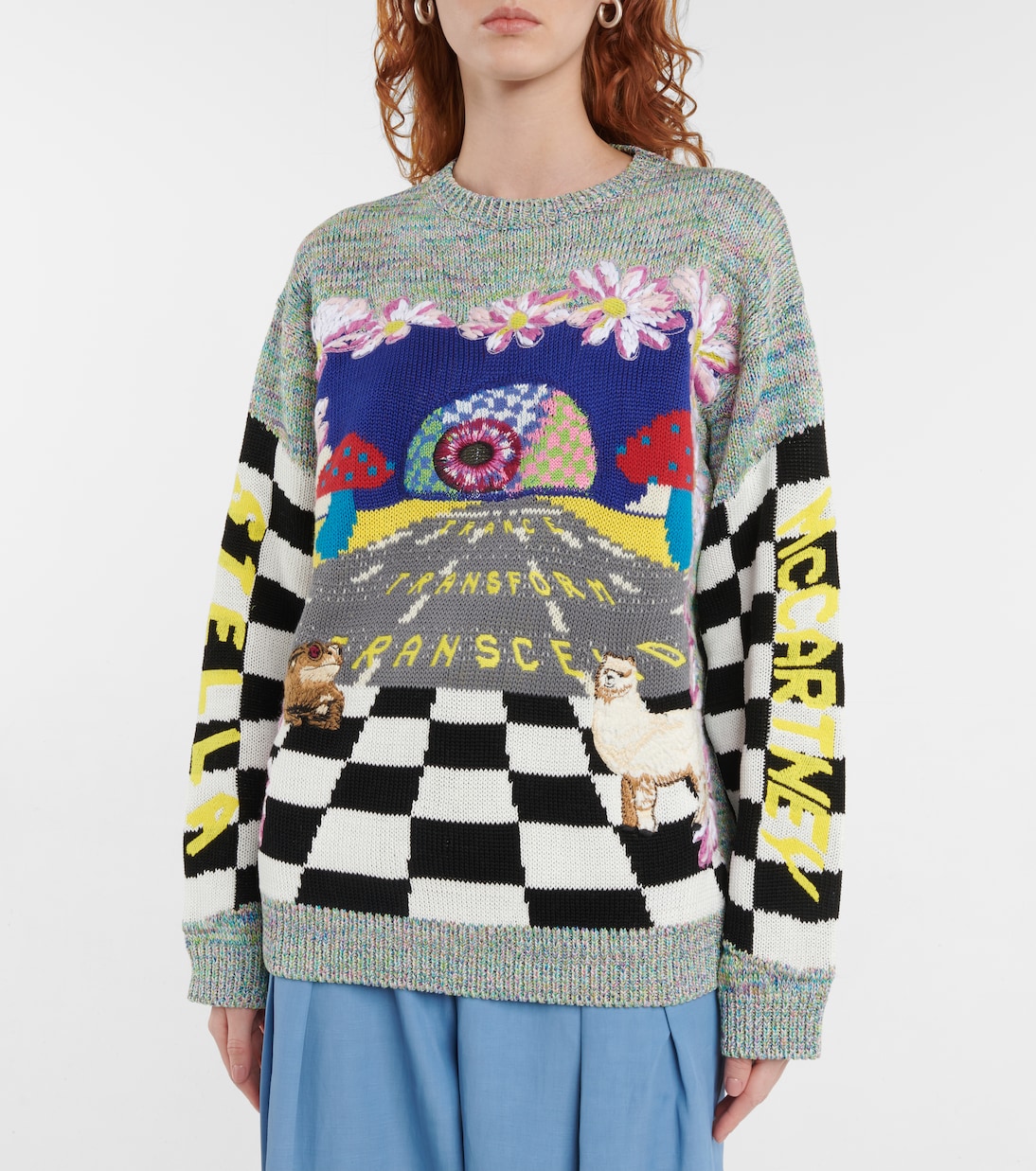 Jersey en jacquard de algodón | Stella McCartney